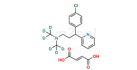 Picture of Chlorpheniramine-D6 Maleate Salt