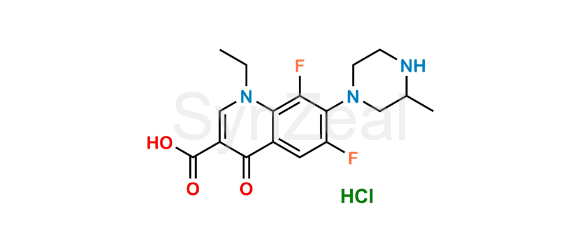 Picture of Lomefloxacin Hydrochloride