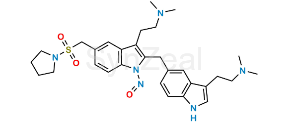 Picture of N-Nitroso Almotriptan EP Impurity B (Possibility 1)