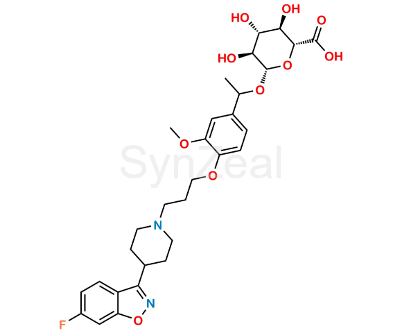 Picture of Iloperidone Metabolite P88 Glucuronide