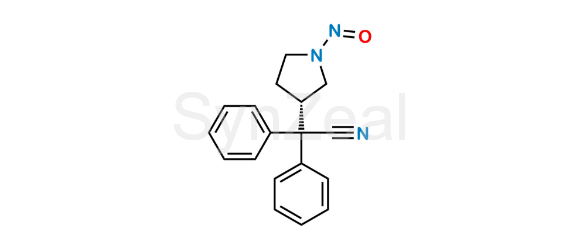 Picture of Darifenacin Cyano Pyrrolidine Nitroso Impurity