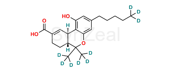 Picture of (±)-11-nor-9-Carboxy-Δ9-THC-D9