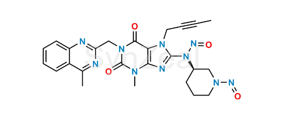 Picture of Linagliptin Regio Isomer Dinitroso Impurity