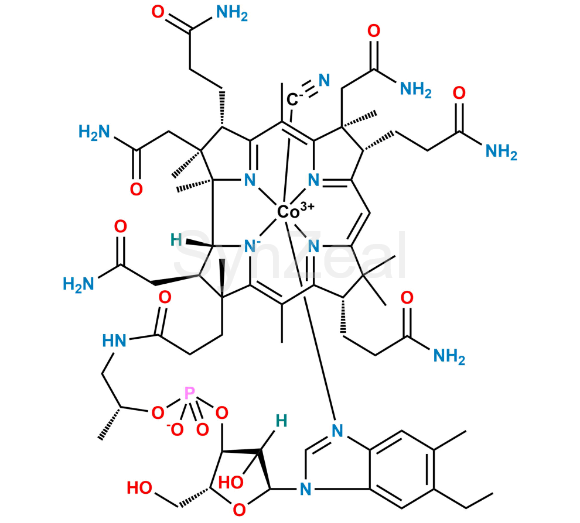 Picture of Cyanocobalamin B6-Hydroxymethyl Derivative