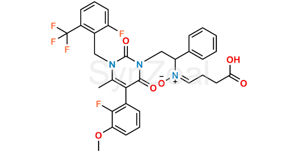 Picture of Elagolix N-oxide Impurity 2