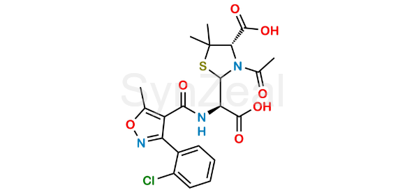 Picture of N-Acetyl Cloxacilloic Acid Impurity