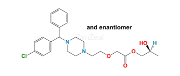 Picture of Propylene Glycol Ester Of Cetrizine (Mixture of Diastereomers)