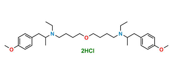 Picture of Mebeverine EP Impurity J (2HCl salt)