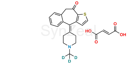 Picture of Ketotifen-D3 Fumarate