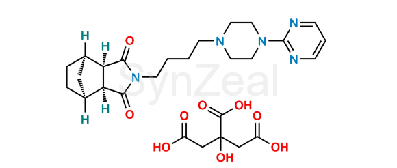 Picture of Tandospirone Impurity 1 Citrate Salt 