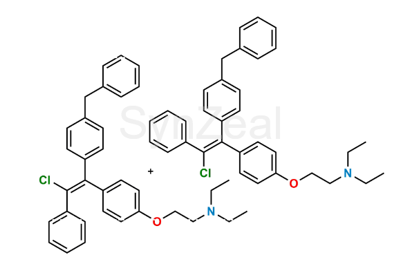 Picture of Benzyl Clomiphene (Mixture of  E & Z Isomer)