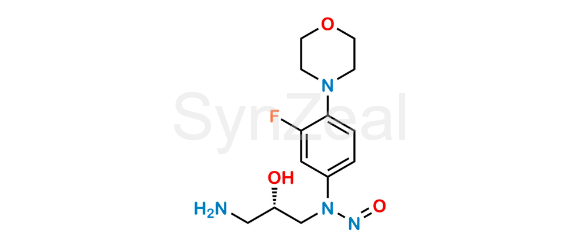 Picture of Linezolid Descarbonyl N-Desacetyl Nitroso Impurity