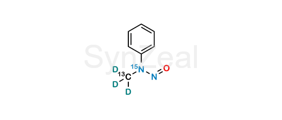 Picture of N-Nitrosomethylphenylamine 13CD3 15N