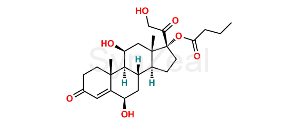 Picture of 6-Beta-Hydroxyhydrocortisone 17-Butyrate