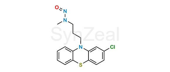 Picture of N-Nitroso Desmethyl Chlorpromazine Impurity