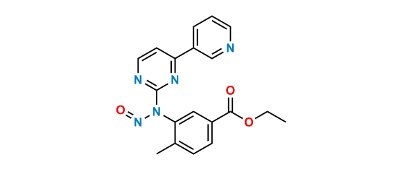 Picture of N-Nitroso Nilotinib Impurity 3