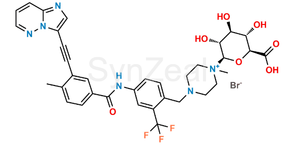 Picture of Ponatinib N-beta-D-Glucuronide