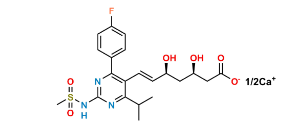 Picture of Rosuvastatin N-Desmethyl Impurity