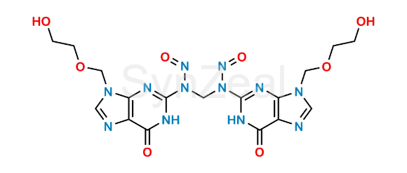 Picture of N,N'-Dinitroso Aciclovir EP Impurity K