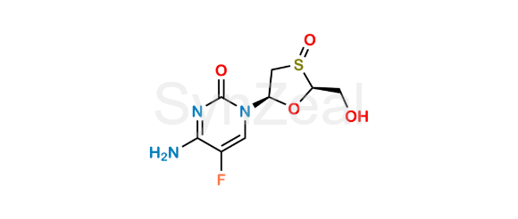 Picture of Emtricitabine sulfoxide Impurity 26