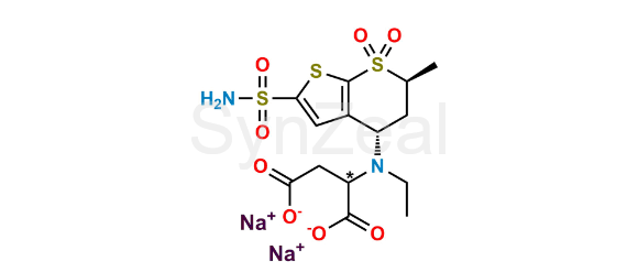 Picture of Dorzolamide Maleic Acid Adduct mixture of diastereomers