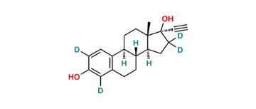 Picture of Ethynyl Estradiol-2,4,16,16-d4