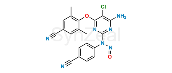 Picture of Etravirine Chloro Nitroso Impurity