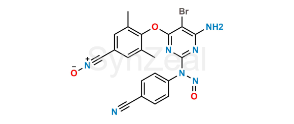 Picture of Etravirine N-Oxide Nitroso Impurity 21