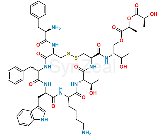 Picture of D-Lactolactoyl-Thr-Octreotide