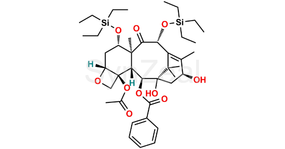 Picture of 7,10-Bis[O-(triethylsilyl)]-10-deacetyl Baccatin III