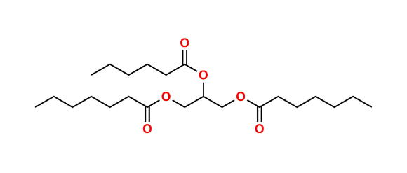Picture of 2-(Hexanoyloxy)propane-1,3-Diyl Diheptanoate