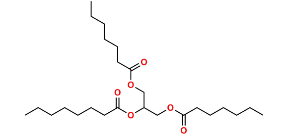 Picture of 2-(Octanoyloxy)propane-1,3-Diyl Diheptanoate