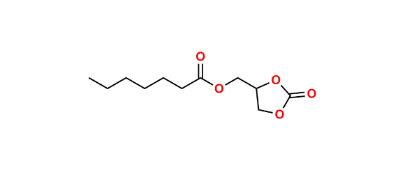Picture of (2-oxo-1,3-dioxolan-4-yl)methyl heptanoate