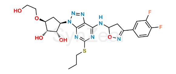 Picture of 4,5-Dihydroisoxazole Derivative of Ticagrelor