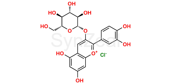 Picture of Cyanidin 3-O-glucoside Chloride