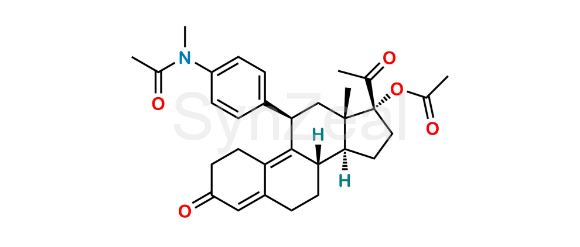 Picture of N-Desmethyl N-Acetyl Ulipristal Acetate