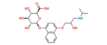 Picture of 4-Hydroxy Propranolol b-D-Glucuronide