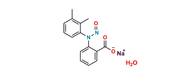 Picture of Mefenamic Acid Nitroso Impurity (Sodium Monohydrate)