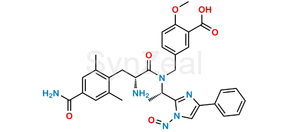 Picture of Eluxadoline Diastereomer Nitroso Impurity 