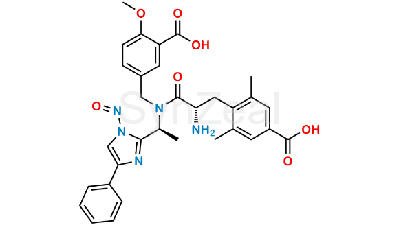 Picture of N-Nitroso Eluxadoline Diacid Impurity