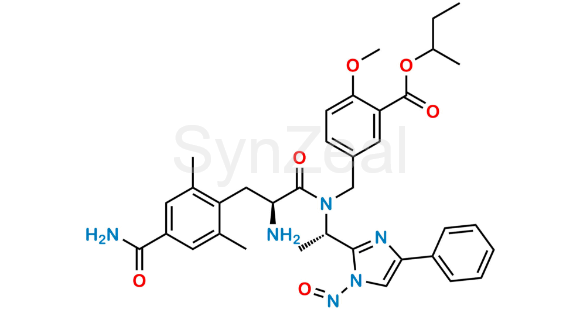 Picture of N-Nitroso Eluxadoline Butyl ester Impurity