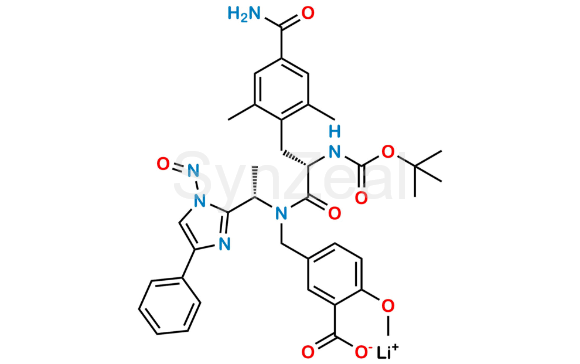 Picture of N-Nitroso Eluxadoline Boc Acid Impurity