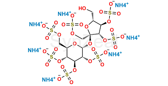 Picture of Sucrose Heptasulfate Ammonium Salt