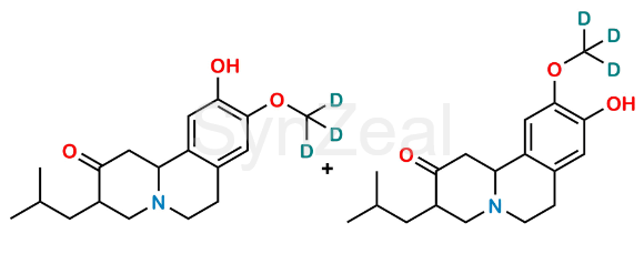 Picture of 9 & 10-Hydroxy Tetrabenazine D3