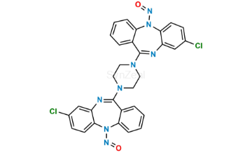 Picture of N-Nitroso Clozapine EP Impurity B (possibility 2)