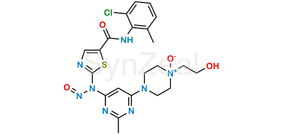 Picture of Dasatinib N-Oxide Nitroso Impurity