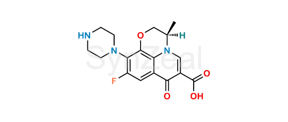 Picture of N-Desmethyl Levofloxacin (R-isomer)