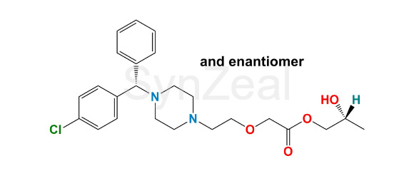 Picture of Propylene Glycol Ester of Cetirizine Diastereomer 1