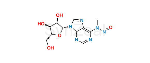 Picture of N6-methyl-N6-nitroso-Adenosine