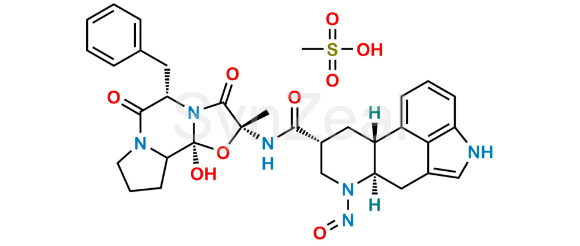 Picture of N-Nitroso N-Desmethyl Dihydroergotamine Mesilate